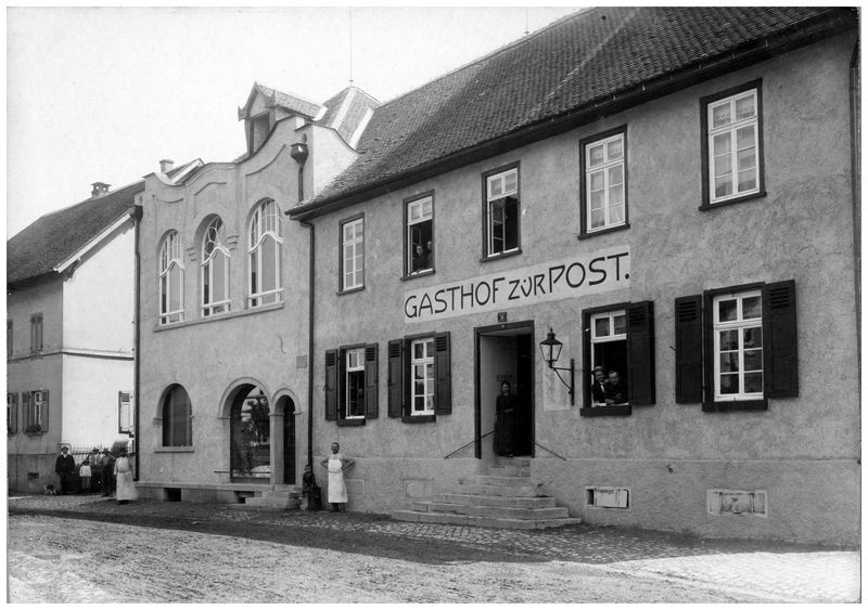 Datei:Gasthof zur Post nach 1902.jpg